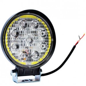 Фара рабочая светодиодная LED (27W, 3100 lm, 6000K, IP67) ФР-240 Wassa (узкий луч 30⁰)