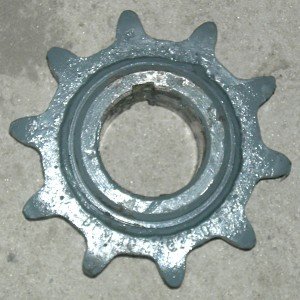 Зірочка z=10, t=38 верх.вала накл.до. (1 * 4шт.)РСМ